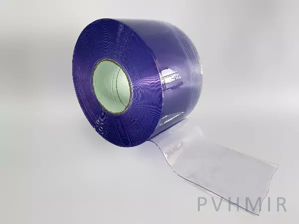 ПВХ завеса гладкая прозрачная 2x200